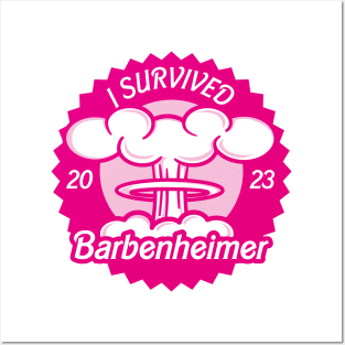 I Survived Barbenheimer Posters and Art